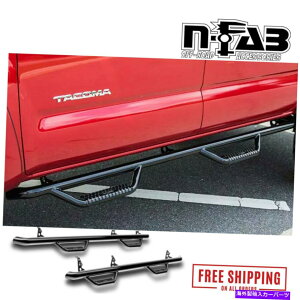 Nerf Bar n-fab�L���u�̒���nerf bar�e�N�X�`���u���b�N15-16�V���o���[�h�V�G��HD doublecab N-Fab Cab Length Nerf Bar Textured Black 15-16 Silverado Sierra HD DoubleCab�y���s�A���i�z
