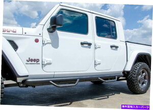 Nerf Bar n -fab nerf�X�e�b�v�V�X�e��3 "2020�N�̃W�[�v�O���f�B�G�[�^�[�̂��߂̃e�N�X�`���[�u���b�N-J1980T N-FAB Nerf Step System 3" Textured Black for 2020 Jeep Gladiator - J1980T