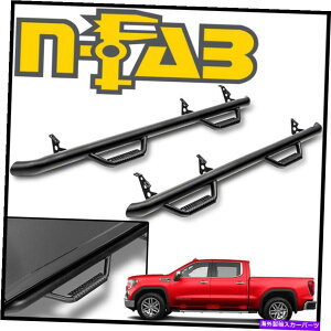 Nerf Bar n-fab nerf bars�L���u�̒����X�e�b�v�o�[2019-21 GMC�V�G��1500�V�����{�f�B�N���[�L���u N-FAB Nerf Bars Cab Length Step Bars 2019-21 GMC Sierra 1500 NEW BODY Crew Cab