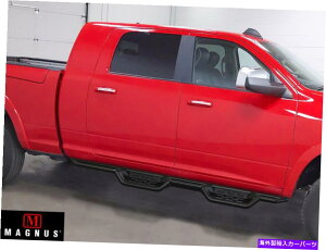 Nerf Bar 10-22�_�b�W����2500 3500���K�L���u�̃u���b�N�i�[�t�o�[�X�e�b�v Black Nerf Bar Steps For 10-22 Dodge Ram 2500 3500 Mega Cab�y���s�A���i�z