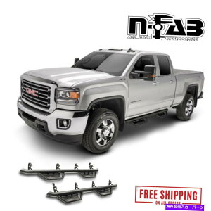 Nerf Bar N-FABLu̒eNX`ubNi[to[tBbg2019-2021 GM 1500 6'4_uLu N-Fab Cab Length Textured Black Nerf Bar Fits 2019-2021 GM 1500 6'4 Double Cab