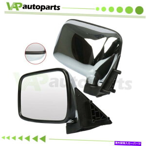 US~[ 1986-93̃}c_sbNAbvB2200 UB45ƉẼ~[Chrome Fold Manual For 1986-93 MAZDA PICKUP B2200 UB45 Left&Right Side Mirrors Chrome Fold Manual