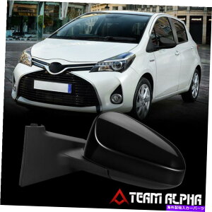 US~[ 2014g^X[hCo[]}jA+MhAJ[~[Ar[ Fits 2014 Toyota Yaris[Left Driver Side]Manual+Heated Door Car Mirror Rear View