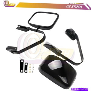 US~[ 1980-1996tH[h150 p/uubN+E̎蓮܂肽݋ Manual Folding Mirrors For 1980-1996 Ford 150 P/U Black Left+RIGHT Side