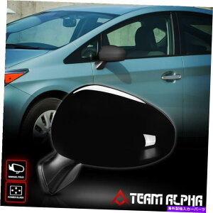 US~[ 2010-2015g^vEX/vOC[p[]TCh}jAtH[hOEX^C~[ Fits 2010-2015 Toyota Prius/Plug-In[POWER]Left Side Manual Fold OE Style Mirror
