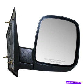 USミラー 乗客マニュアルサイドビューミラーグラスハウジング03-07エクスプレスサバナバン Passengers Manual Side View Mirror Glass Housing for 03-07 Express Savana Van