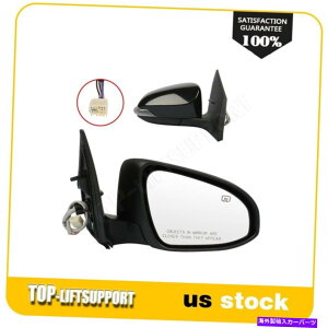 US~[ d͉M}jAtH[hVOitBbg2014-18g^J[RHTChubN~[ Power Heated Manual Fold Signal Fits 2014-18 Toyota Corolla RH Side Black Mirror