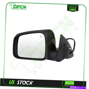 US~[ 2011-2014 Dodge Durango Power Mirror Heated Black Manual Foldij For 2011-2014 DODGE DURANGO Power Mirror Heated Black Manual Fold (Left)Side