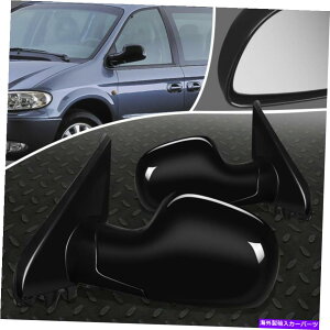 US~[ 96-00LoOh{CW[yAOEX^C}jATChhA~[ FOR 96-00 CARAVAN GRAND VOYAGER PAIR OE STYLE MANUAL ADJUSTMENT SIDE DOOR MIRROR