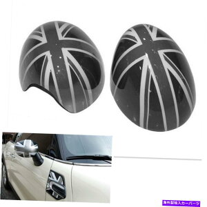 US~[ ~jN[p[F54 F55 2014-2019 w/oCgz[̃O[TChhA~[Jo[Lbv Gray Side Door Mirror Cover Cap For MINI Cooper F54 F55 2014-2019 W/O Light Hole