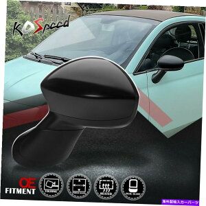 US�~���[ 12-18�t�B�A�b�g500�̂��߂̍��h���C�o�[�T�C�h�p���[�������M�܂肽���ݎ��~���[ Left Driver Side Powered Adjustment Heated Folding Mirror for 12-18 Fiat 500