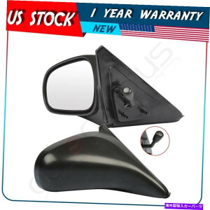 US~[ iLHRHTChj1996N2000Ñz_VrbN}jAubN[gHO1321122~[O (LH &RH Side) Mirrors HO1321122 For 1996-2000 Honda Civic Manual Black Remote