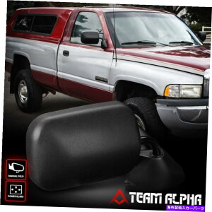 US~[ tBbg1994-1997 RAM 2500/3500 [POWER]E}jAtH[ht@Ng[X^C~[ Fits 1994-1997 Ram 2500/3500 [POWER] Right Side Manual Fold Factory Style Mirror