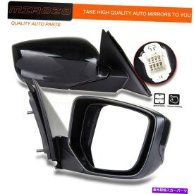 USミラー ミロゾパワーサイドビューミラー旅客RH 2008-2012ホンダアコードセダン MIROZO Power Side View Mirror Passenger RH For 2008-2012 Honda Accord Sedan