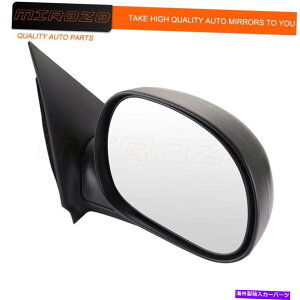 US~[ 1997N2004Ñ~]ubNtBbgtH[hF-150Ẽ}jA܂肽ݎ MIROZO Black Fits For 1997-2004 Ford F-150 Right Hand Side Manual Folding Mirror
