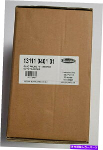 US�~���[ Quadratec Quad���E���h76-15�W�[�v�����O���[JK�ATJ�AYJ�ACJ�p�~���[�y�A Quadratec Quad Round 76-15 Mirror Pair For Jeep Wrangler JK, TJ, YJ, CJ�y���s�A���i�z