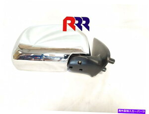 US~[ g^nCbNXLN147 4WD 97-05hA~[}jAN - EhCo[ FOR TOYOTA HILUX LN147 4WD 97-05 DOOR MIRROR MANUAL CHROME- RIGHT DRIVER SIDE