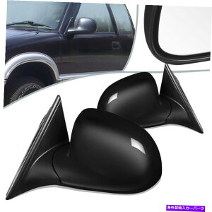 US�~���[ �t�B�b�g94-97 S10�s�b�N�A�b�v�\�m�}�y�A�}�j���A���T�C�h�h�A�~���[�Z�b�gGM1320126 GM1321126 Fit 94-97 S10 Pickup Sonoma Pair Manual Side Door Mirror Set GM1320126 GM1321126