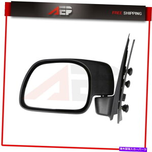 US~[ [ubN]TChr[}jAtH[h~[tBbg1999-2015 Ford F-250 [Black]Side View Manual Fold Mirror Fits For 1999-2015 Ford F-250 Left Hand Side