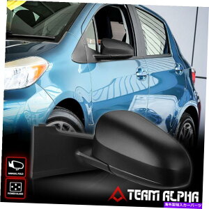 US~[ 2012-2014g^XHB [p[]}jAtH[ht@Ng[X^C~[ Fits 2012-2014 Toyota Yaris HB[POWER]Left Side Manual Fold Factory Style Mirror