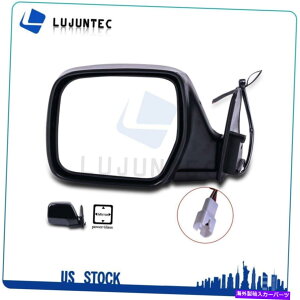US~[ 91-97̃g^N[U[96-98NTXLX450p[}jAtH[hubNLH~[ For 91-97 Toyota Cruiser 96-98 Lexus LX450 Power Manual Fold Black LH Mirror