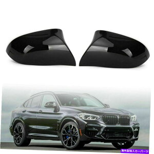 US~[ ̂鍕TCh~[́ABMW x3 x4 x5 x6 2014-18ɓKLbvJo[܂ Glossy Black Side Mirror Covers Caps Replacement Fit For BMW X3 X4 X5 X6 2014-18
