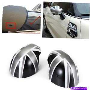 US~[ ~jN[p[F54 F55 2014-2019 2015̃TChhA~[Jo[Lbvw/Cgz[ Side Door Mirror Cover Cap For MINI Cooper F54 F55 2014-2019 2015 W/ Light Hole