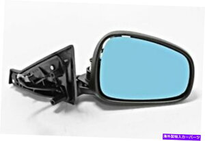 US�~���[ �v���C�~���O���ꂽ�T�C�h�~���[�R���x�b�N�X�u���[���M�E�t�B�b�g�A���t�@�����I�~�g156101712 Primed Side Mirror Convex Blue Heated Right Fits ALFA ROMEO Mito 156101712