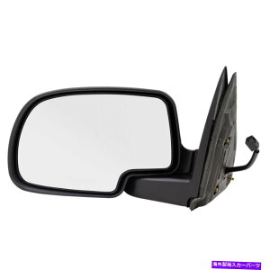 US~[ p[~[tBbg99-02Vo[hVGsbNAbvgbNhCo[TChubNN Power Mirror fits 99-02 Silverado Sierra Pickup Truck Driver Side Black & Chrome
