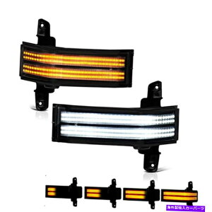 US~[ 14-18V{[Vo[hGMCVGUSLEDXCb`obNgE~[MCg LED Switchback Tow Mirror Signal Light For 14-18 Chevy Silverado GMC Sierra US