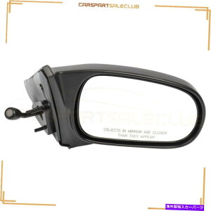 US~[ z_VrbN1996-2000̉ẼubN܂肽݃}jA~[ 1 pc Right Black Non-Folding Manual Adjustment Mirror For Honda Civic 1996-2000