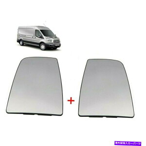 US�~���[ �~���[�O���X�h���C�o�[�Ə�q���̉��Mlh rh for ford transit mk8 2014-2020 Mirror Glass Driver & Passenger Side Heated LH RH For Ford Transit MK8 2014-2020�y���s�A���i�z