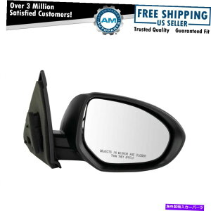 US�~���[ �~���[�p���[�X���[�Y�u���b�N����ȑ��ERH 10-13�}�c�_3�}�c�_3 Mirror Power Smooth Black Passenger Side Right RH for 10-13 Mazda 3 Mazda3�y���s�A���i�z