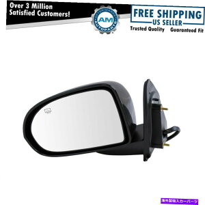 US~[ ~[p[Mꂽ炩ȍhCo[W[vRpX̂߂ɍlh Mirror Power Heated Smooth Black Driver Side Left LH for Jeep Compass New