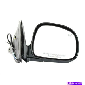 US�~���[ �V�����t�B�b�g�V�{���[S10�s�b�N�A�b�v98-98 RH�T�C�h�p���[�~���[�}��FLDG HTD GM1321171 New Fits CHEVROLET S10 PICKUP 98-98 RH Side Power Mirror Man Fldg Htd GM1321171