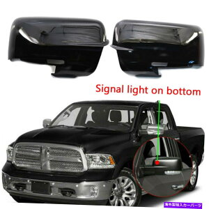 US~[ 2xTCh~[Jo[LbvpOXubN_bW1500 2013-2018 2x Side Mirrors Cover Caps Replacement Gloss Black For Dodge Ram 1500 2013-2018