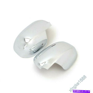 US~[ NTChhAor[~[Jo[gtBbgOHAEg_[2013-2017 Chrome Side Door Rearview Mirrors Cover Trim Fit Mitsubishi Outlander 2013-2017
