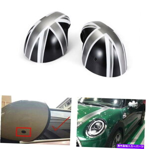 US~[ ~jN[p[F54 F55 2014-2019 w/ light Hole̎Ԃ̃hA~[Jo[Lbv Car Side Door Mirror Cover Cap For MINI Cooper F54 F55 2014-2019 W/ Light Hole