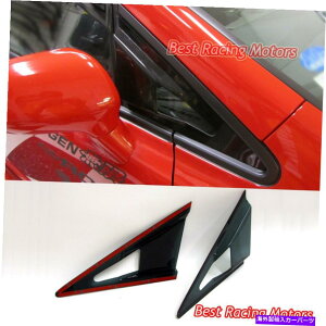 US~[ X^C̃TCh~[GAʋCGoCU[06-11z_VrbN4drɓK Feels Style Side Mirror Air Vent Visors Fits 06-11 Honda Civic 4dr