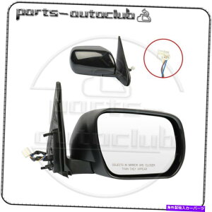 US�~���[ 2006-2014 Suzuki GrandVitara�E�T�C�h�~���[�u���b�N�p���[�@�\ For 2006-2014 SUZUKI GRAND VITARA Right Side Mirror Black Power Function�y���s�A���i�z