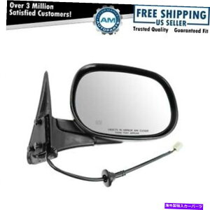 US~[ _bWgbNp̃ubNp[MTChr[~[̏q̉ERH Black Power Heated Side View Mirror Passenger Side Right RH for Dodge Ram Truck