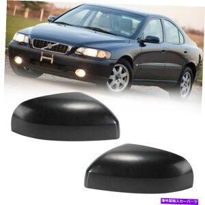 US�~���[ �y�A�t�����g�o�b�N�~���[�J�o�[�{���{S60 S80 V70 2004 2005 2006���E Pair Front Rearview Mirror Cover For Volvo S60 S80 V70 2004 2005 2006 Left Right�y���s�A���i�z