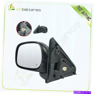 US�~���[ 2002-09�_�b�WRAM�̃h���C�o�[�T�C�h�~���[1500-3500 P��U�u���b�N�p���[���M Driver Side Mirror For 2002-09 Dodge Ram 1500-3500 P&U Black Power Heated