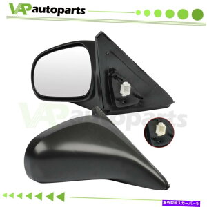 US~[ tBbg1996-2000z_VrbNƉE̋CgeNX`p[ Fits 1996-2000 HONDA CIVIC Left&Right Side Mirrors Light Textured Power
