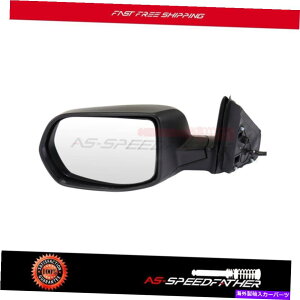 US~[ 2007-2011̍TCh~[Honda CR-VeNX`p[@\ubN Left Side Mirror For 2007-2011 Honda CR-V Textured Power Function Black