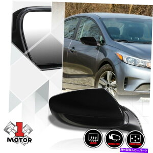 US~[ [E]q̃p[+MhA~[KX܂肽17-18tHe [Right] Passenger Side Power+Heated Door Mirror Glass Foldable for 17-18 Forte