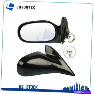 US~[ 1998N2002ÑyAp[~[g^/WIJ[/vYX[Y+LHRH Pair Power Mirrors For 1998-2002 Toyota/GEO Corolla/PRIZM Smooth+LH&RH