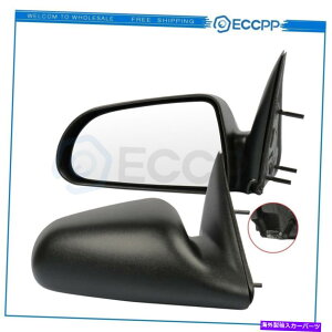 US~[ 05-11 DODGE/MITSUBISHI DAKOTA5X7/RAIDER LR SIDEubN}jA~[ECCPP ECCPP For 05-11 DODGE/MITSUBISHI DAKOTA5X7/RAIDER L&R Side Black Manual Mirrors