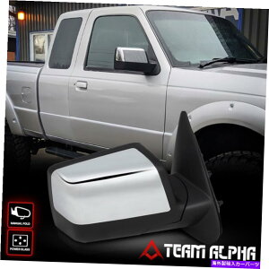 US~[ tBbg2006-2011W[[p[]EN}jAtH[ht@Ng[X^C~[ Fits 2006-2011 Ranger [POWER] Right Side Chrome Manual Fold Factory Style Mirror