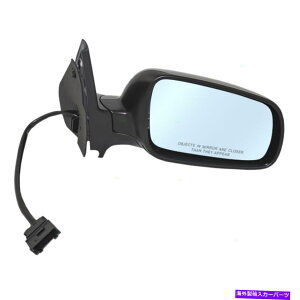 US~[ Vq̃p[TChr[~[u[KXnEWOMꂽVWStWFb^ New Passengers Power Side View Mirror Blue Glass Housing Heated VW Golf Jetta